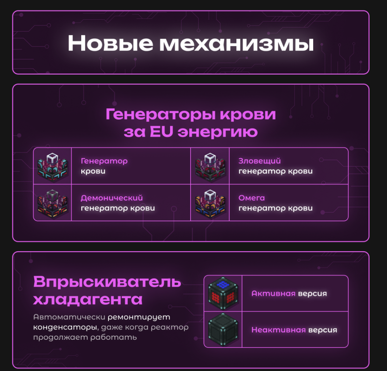 Вайп и обновление серверов HiTech 1.7.10 и TechnoMagic 1.7.10